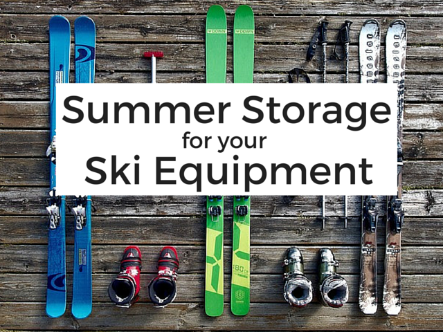 Proper ski storage for the off season Ski Olympic
